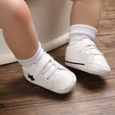 Newborn Baby Boys Premium Soft Sole Infant Pre-Walker Toddler Sneaker Shoes Esg11658