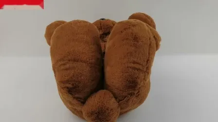Großhandel mit kundenspezifischen Plüschtieren und Stofftier-Teddybär-Pantoffeln